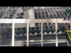 Corte de acero y grabado de la cortadora del laser del metal del cortador del CNC 1m m