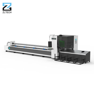 cargamento automático de acero inoxidable de la máquina del cortatubos del metal del laser de 1kw 1.5kw 2kw