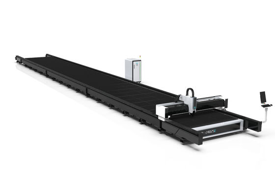 Cortador del laser de la chapa del formato ultra grande 24000mmx2500m m para la hoja de metal