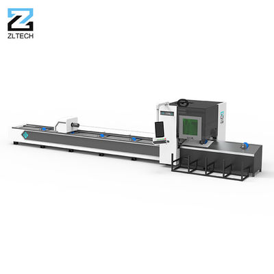 acero inoxidable cuadrado del cortatubos 3000m m 9000m m 12000m m del laser de la fibra de 6000m m