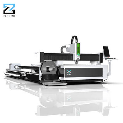 plataforma del CNC de la alta precisión de la cortadora del laser de la hoja 1000w y del tubo 2000w 3000w 3015AC sola