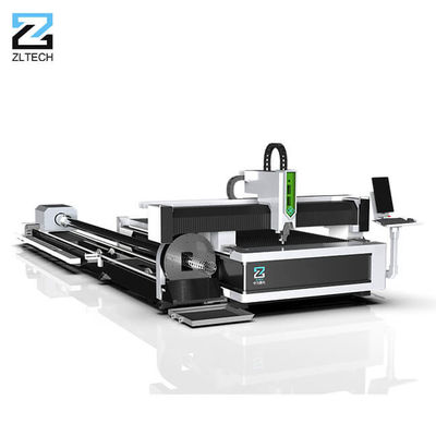 Tubo y hoja Integtrated de la cortadora del laser del tubo del metal de la alta precisión 1kw-30kw