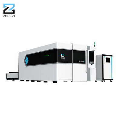 Metal que procesa fuente para corte de metales del intercambio 1000w-8000w Raycus de la cubierta completa de la cama matrimonial del laser de la hoja del CNC